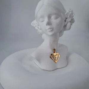 آویز طلای الماس