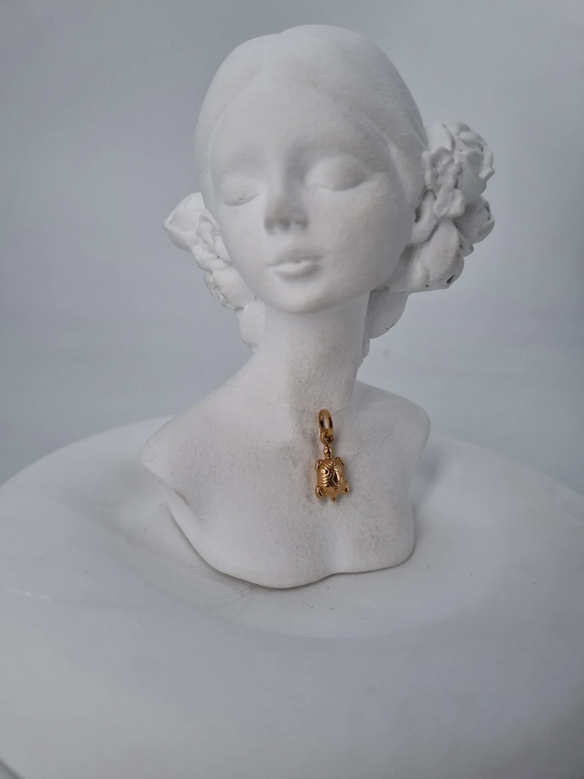 آویز طلای طرح لاکپشت