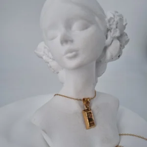 گردنبند مدل شمش طلا