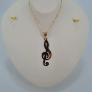گردنبند طلای نت موسیقی