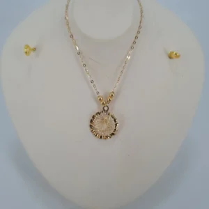 گردنبند طلای خورشیدی