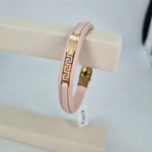 دستبند طلای ورساچه صورتی