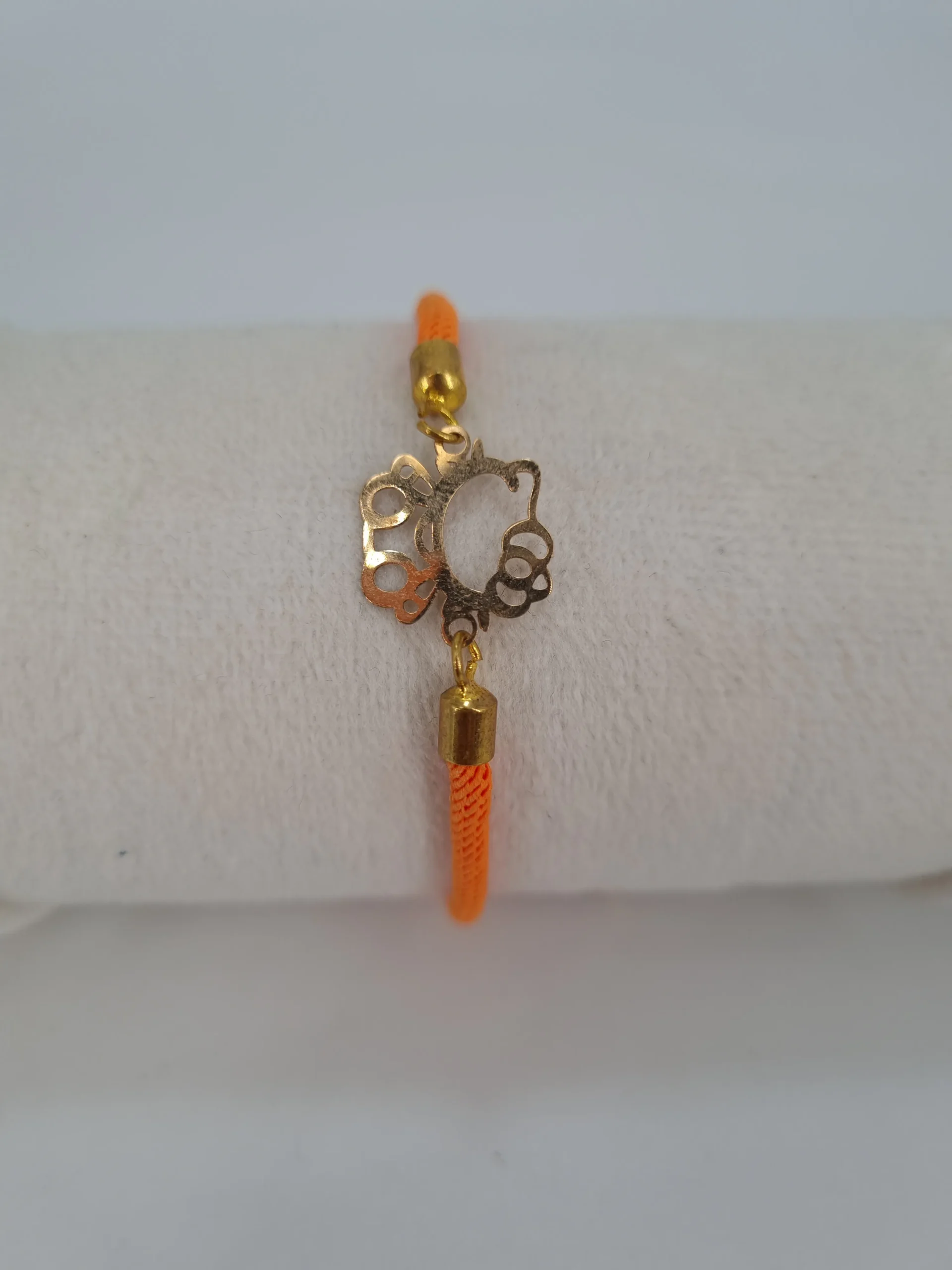 دستبند طلای چرمی کیتی