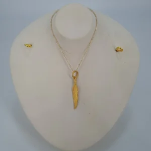 گردنبند طلای فرشته و تیروکمان