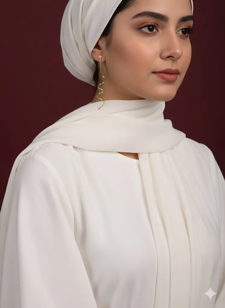 گوشواره طلای صلیب - Image 2